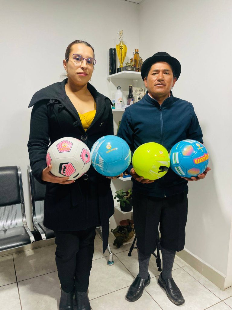 Donación de balones